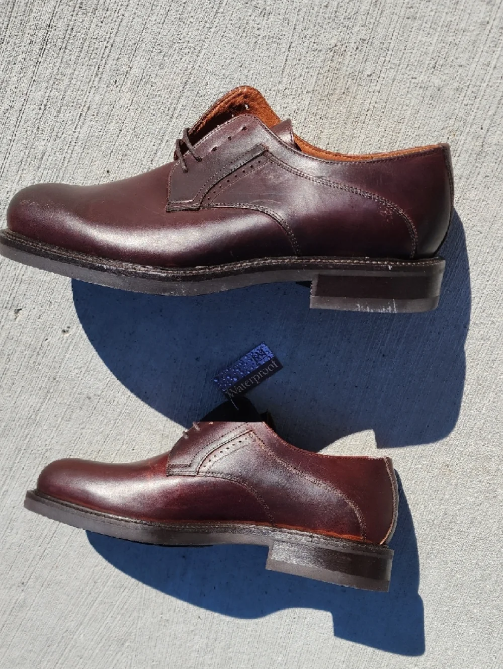 Johnston & Murphy Waterproof Passport Men's Derby Shoes Size 11 M